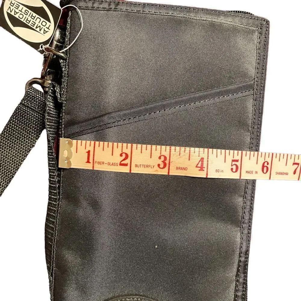American Tourister Black Travel Document Holder